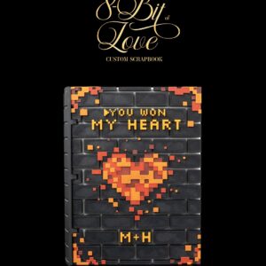 8-Bit of Love Custom Scrapbook