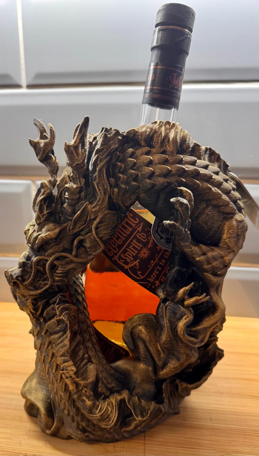Chinese Dragon Wine Holder - Image 7
