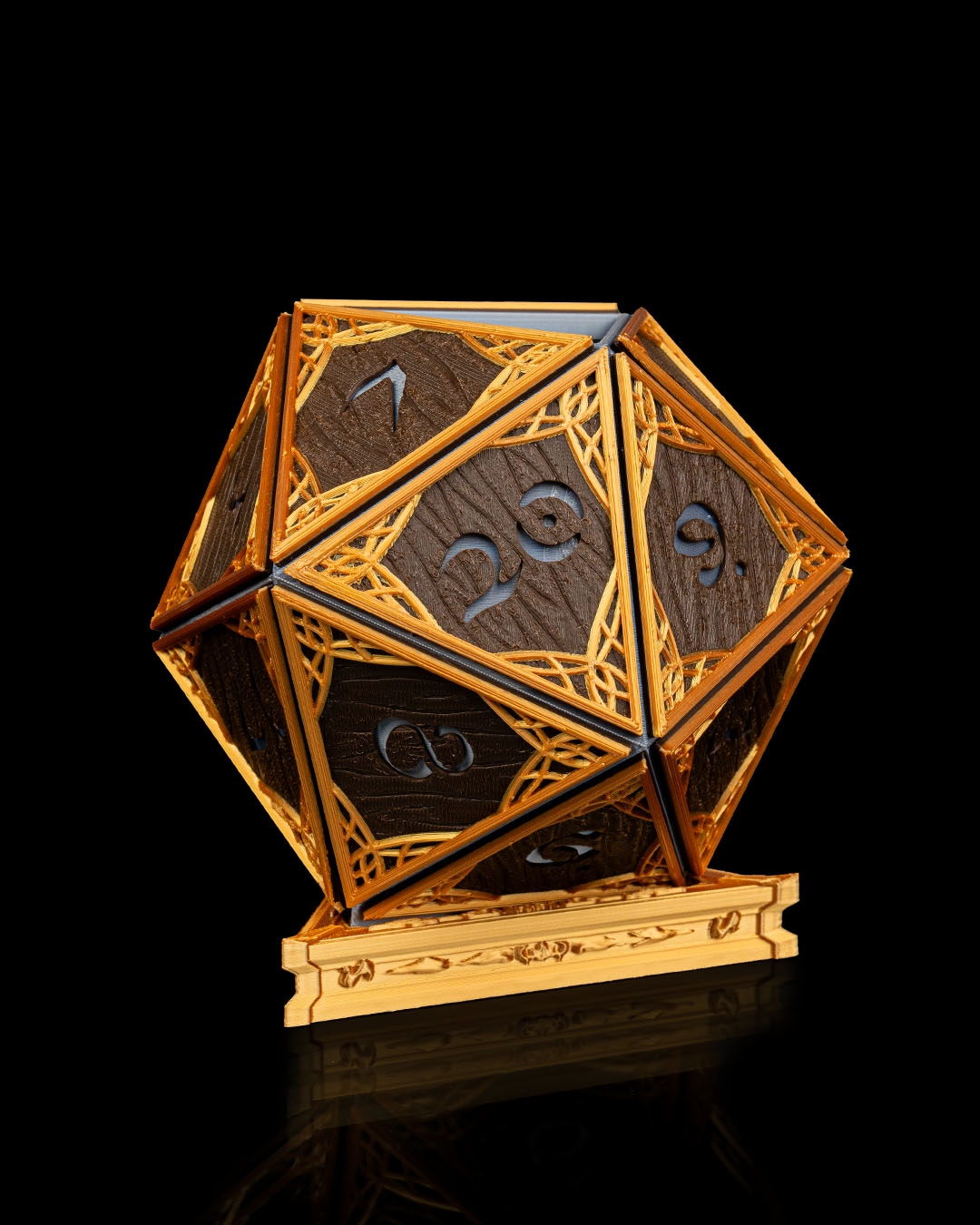 D20 élfico - Maceta de dado - Image 3
