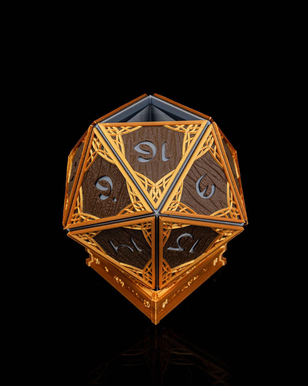 D20 élfico - Maceta de dado - Image 4