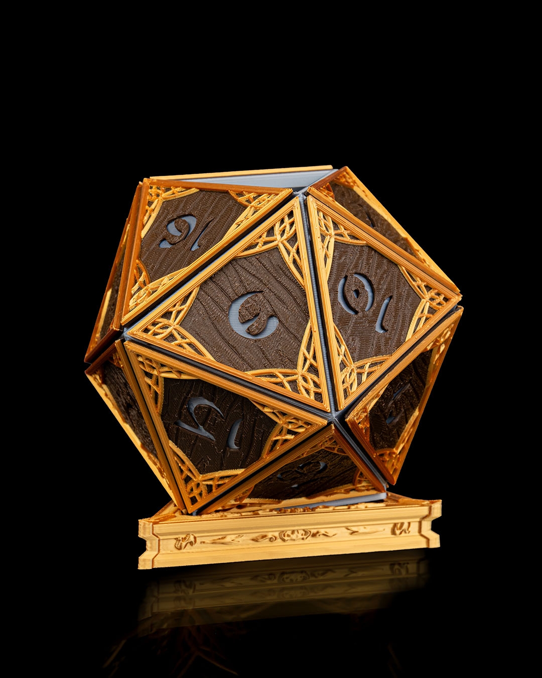 D20 élfico - Maceta de dado - Image 5