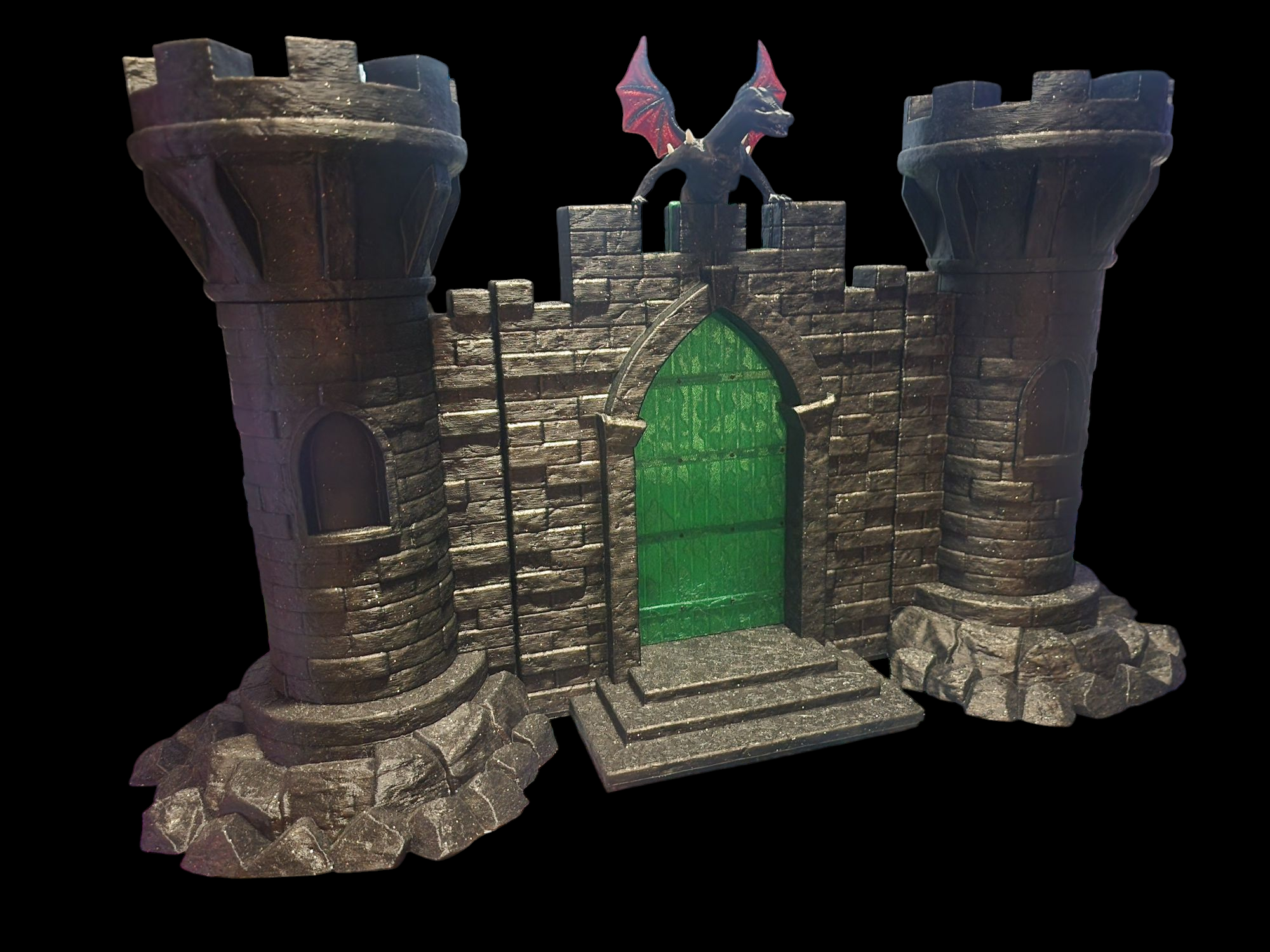 Dragon Gate Castle Bookends