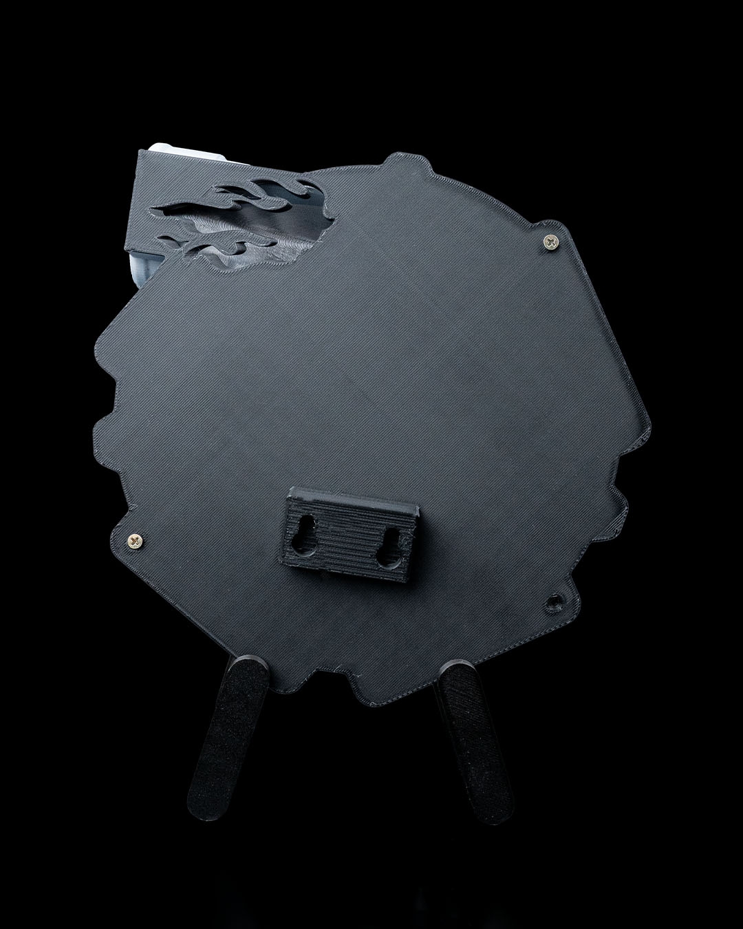 Turbocharger Flame Lamp – 3D Printed Car Turbo Desk Light, Industrial Auto-Inspired Night Lamp, Gearhead Gift, 21cm LED Flame Effect Decor - Image 5