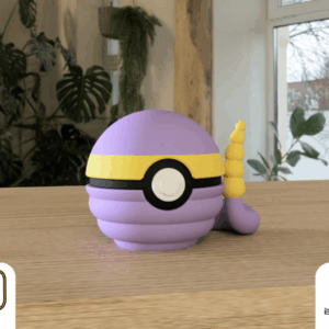 N3D Pokéball - 0023 Ekans