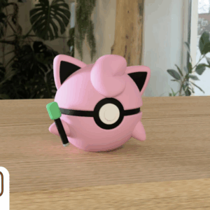 N3D Pokéball - 0039 Jigglypuff