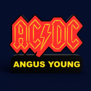 AC/DC Sign - LED Strip Compatible