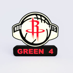 Houston Rockets Sign - LED Strip Compatible