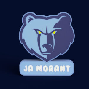 Memphis Grizzlies Sign - LED Strip Compatible