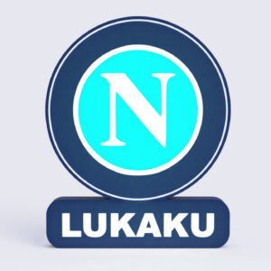 S.S.C. Napoli Sign - LED Strip Compatible