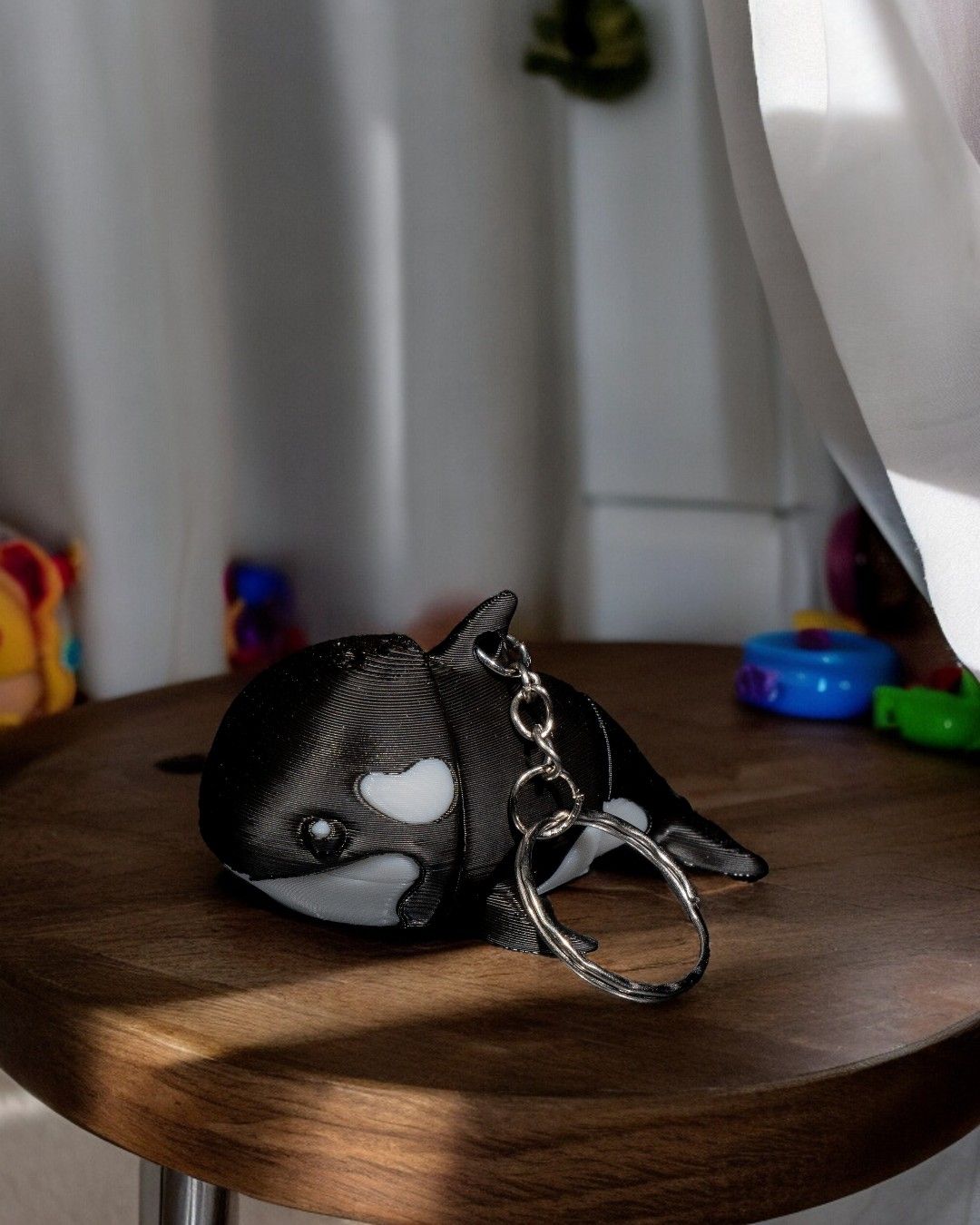 Tiny Orca Keychain - Image 2