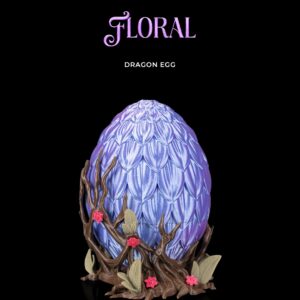 Baby Floral Dragon and Egg