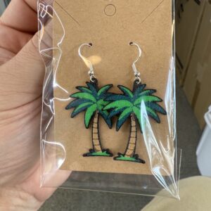 Palm Tree Earrings