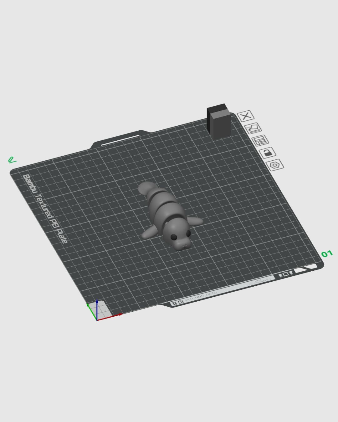 Manatee in Ocean Rest - Image 17