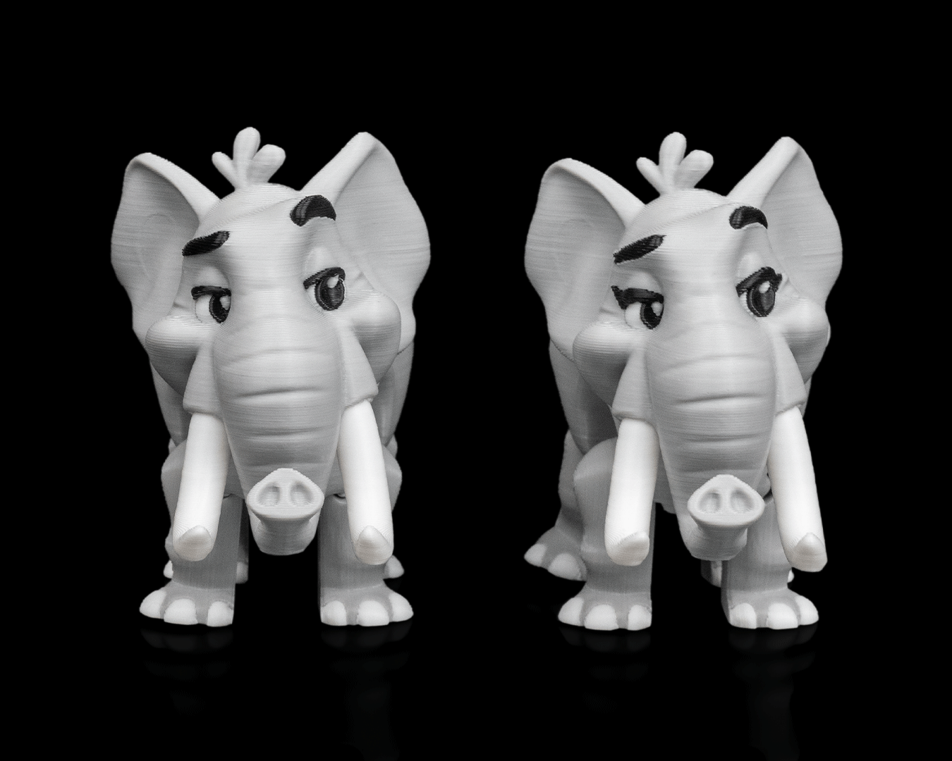 Pair of Elephants - Image 3