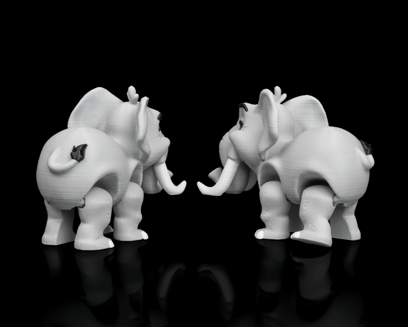 Pair of Elephants - Image 5