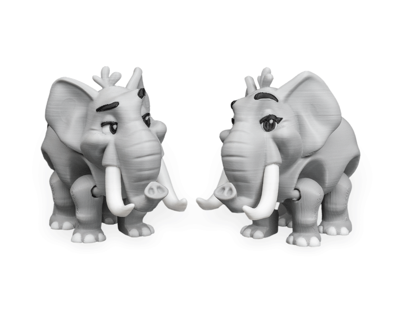 Pair of Elephants - Image 10