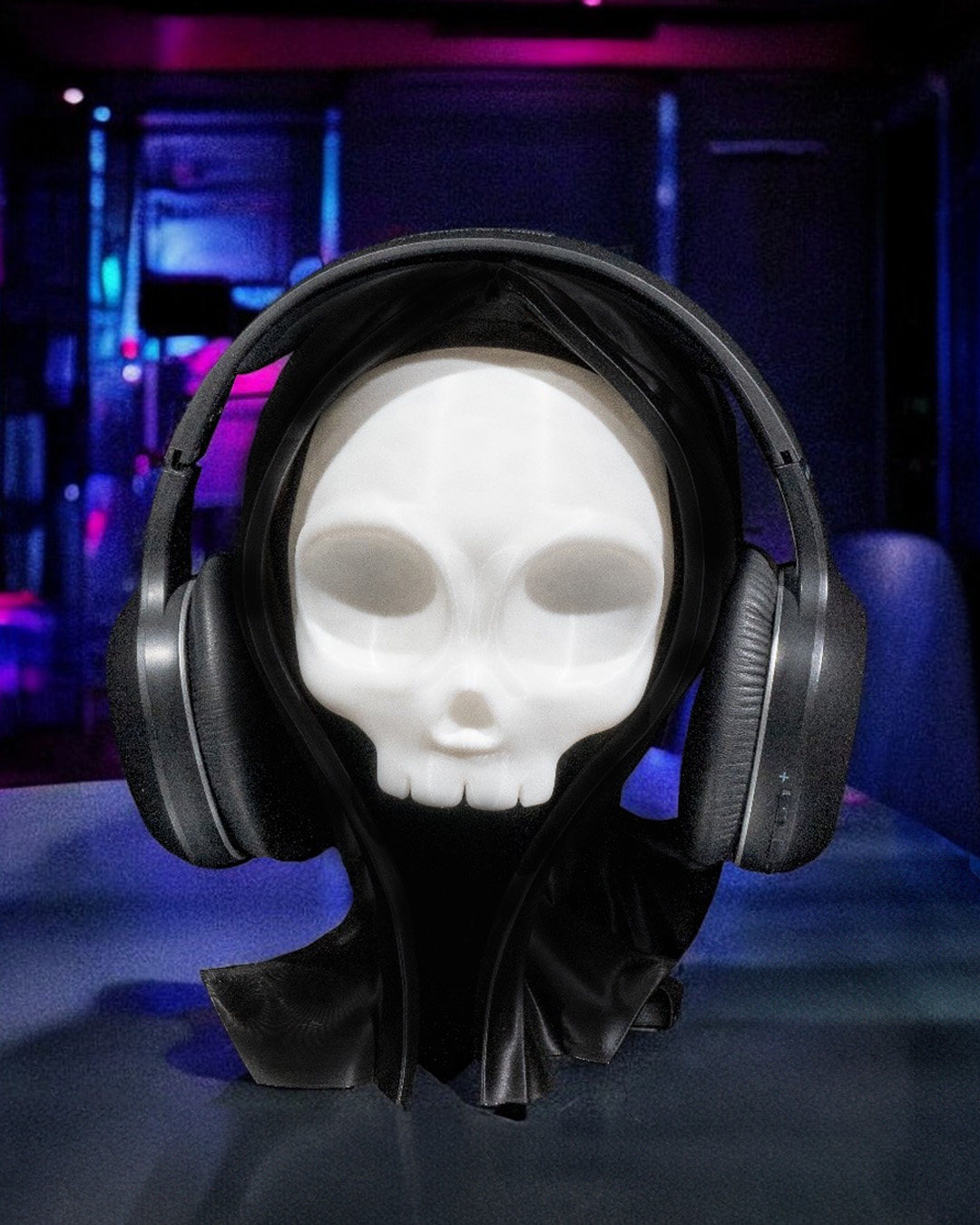 Suporte Headphone Caveira