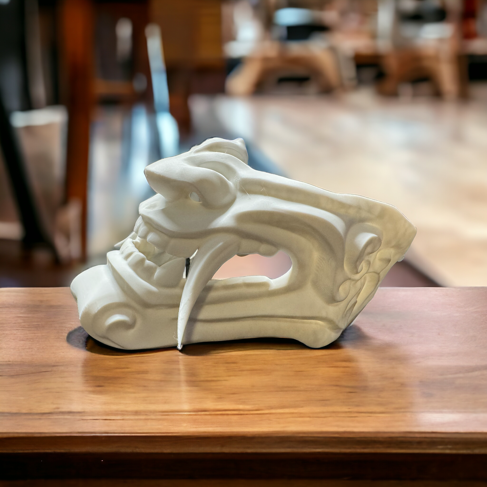 Majin Mempo Mask - 3D Printed Décor, Costume, Cosplay - Image 2