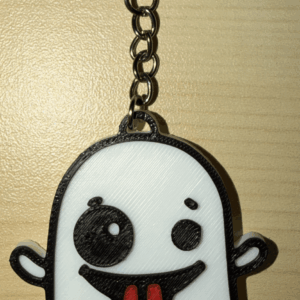 Cheeky Ghost Keychain