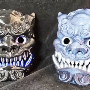 “Customizable Foo Dog Mask — Mythic, Wearable, Yours”