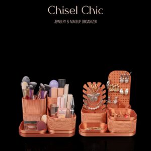Chisel Chic - Jewelry & Makeup Organizer