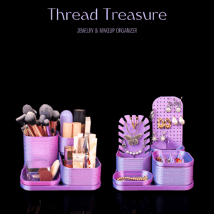 Thread Treasure - Jewelry & Makeup Organizer