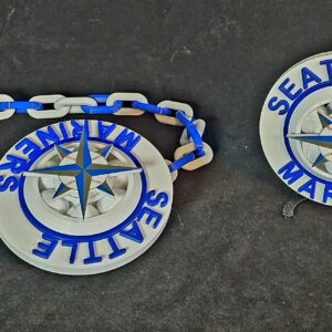 3D Printed Team Spinner Chains – Custom Fan Favorites!