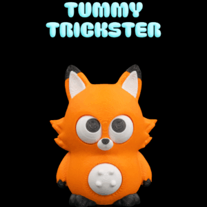 Tummy Trickster Keychain