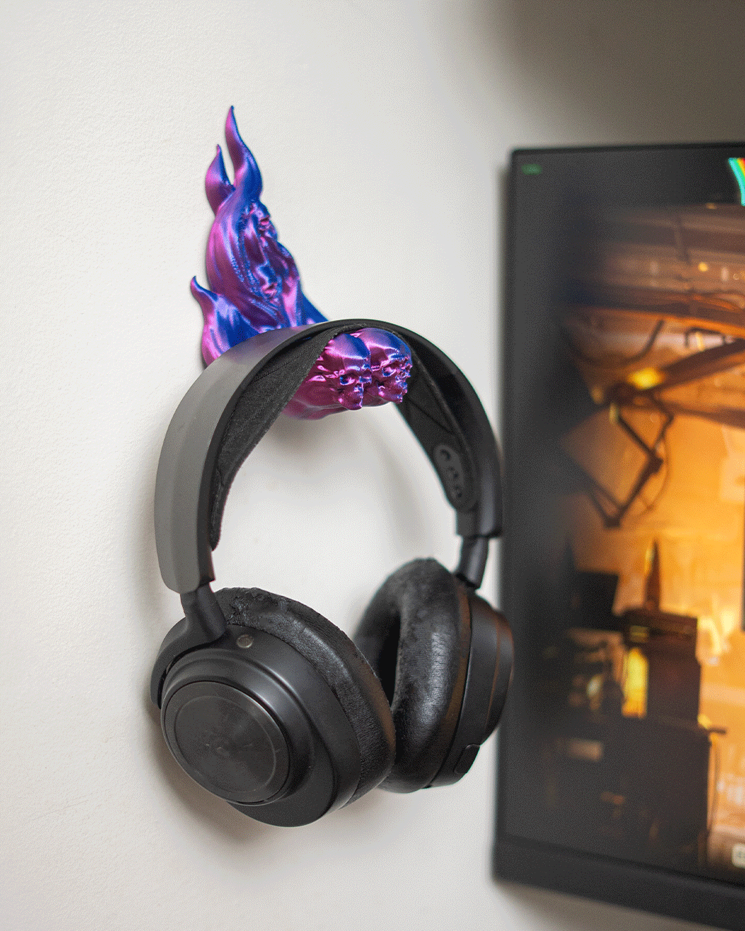 Dark Ember - Headphone Holder - Image 6
