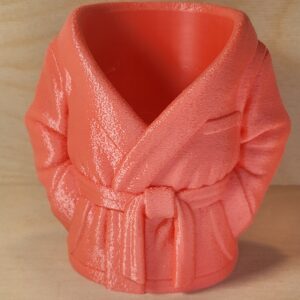 Bathrobe - Can/Pen and Pencil Holder (Pink)