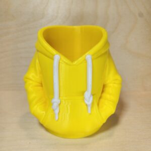 Hoodie - Can/Pen/Pencil Holder (Yellow)