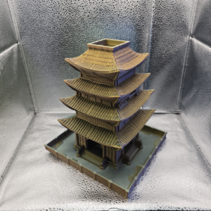 Dystopian Temple Dice Tower