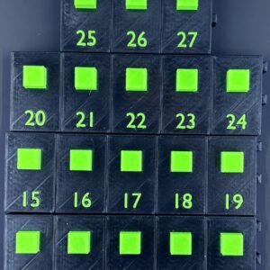 1/2 Metric Socket Organizer Set for Impact